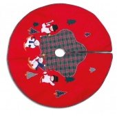 Weihnachtsbaumdecke Schneemann