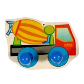 Kleine Garderobe Betonmischer