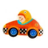 Kleine Garderobe Rennauto