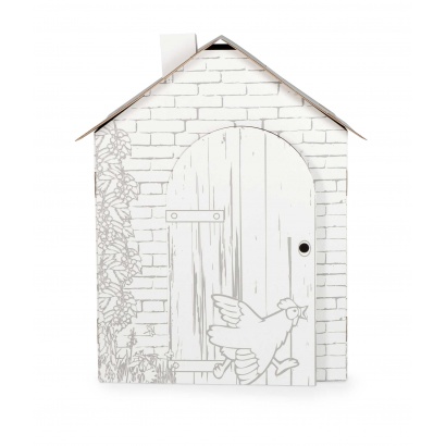 Spielhaus "Häuschen" aus Bastelkarton