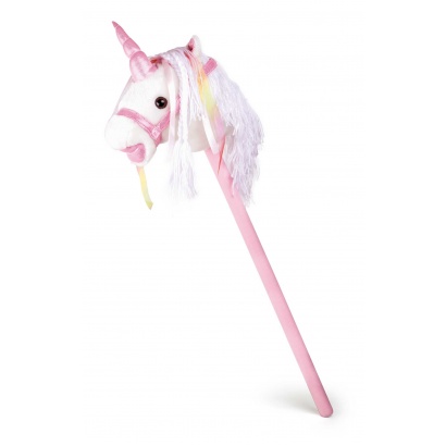 Steckenpferd „Weißes Einhorn“