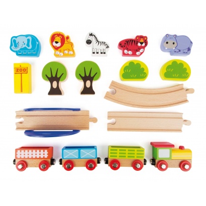 Holzeisenbahn Mein Zoo