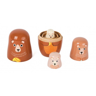 Matrjoschka Bären-Familie