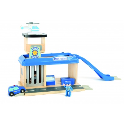 Polizeiwache mit Zubehör