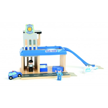 Polizeiwache mit Zubehör