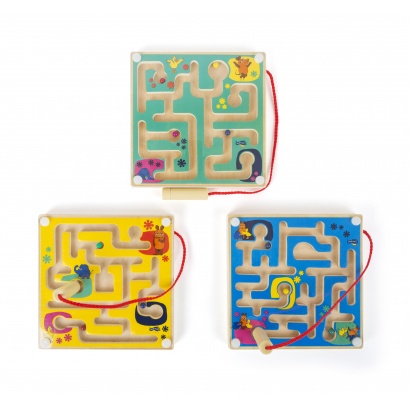 Die Maus Magnetisches Labyrinth grün