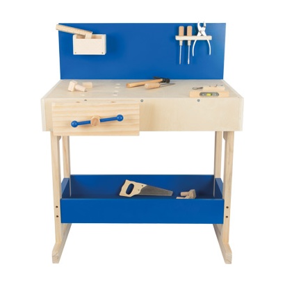 Kinderwerkbank mit Zubehör
