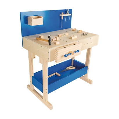 Kinderwerkbank mit Zubehör