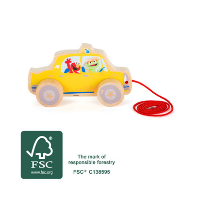 10979_legler_small_foot_sesamstrasse_ziehtier_taxi_fsc