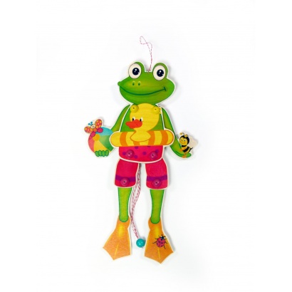 Hampel-Frosch mit Ball