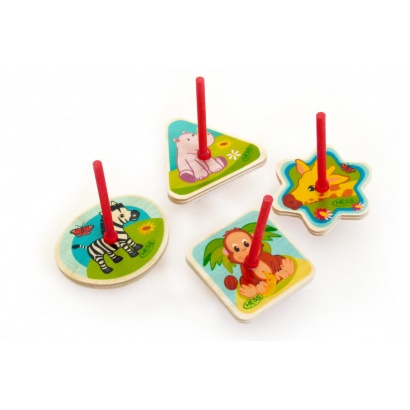 Kreisel Dschungeltiere Affe