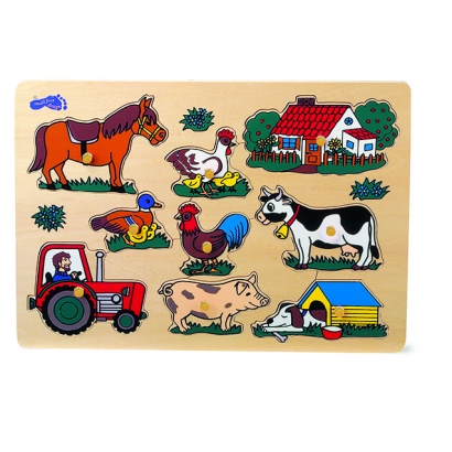 Setzpuzzle „Bauerei“