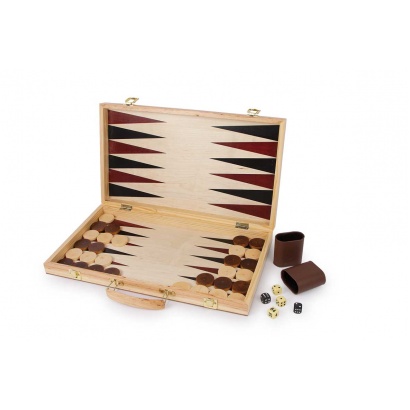 Schach und Backgammon Koffer