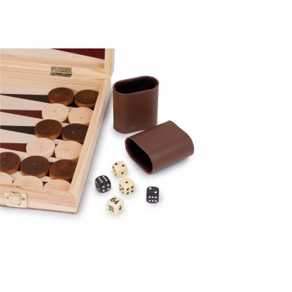 Schach und Backgammon Koffer