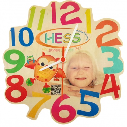 Wandquarzuhr personalisiert