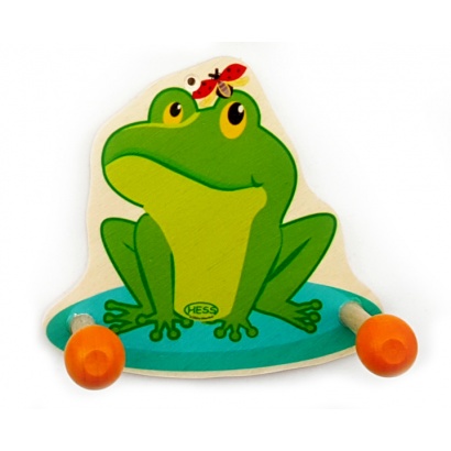 Kleine Garderobe Frosch