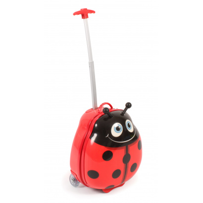 Hartschalen-Trolley Bouncie Marienkäfer