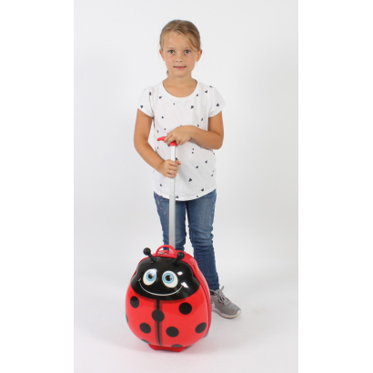 Hartschalen-Trolley Bouncie Marienkäfer