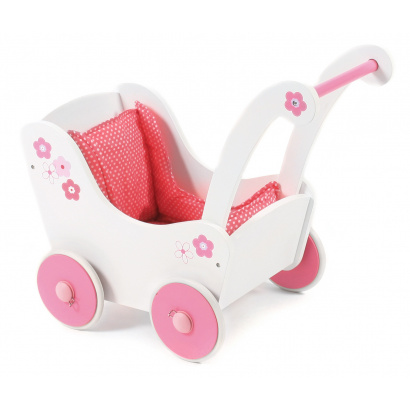 Holz-Puppenwagen Fiori
