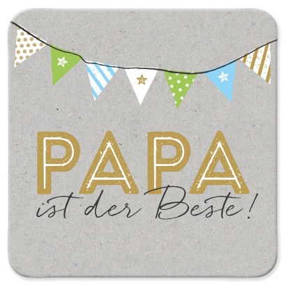 Untersetzer »Papa«