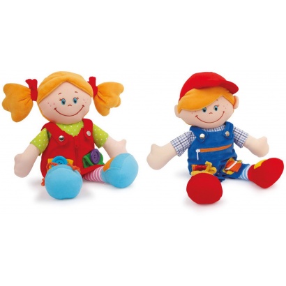 Stoffpuppen "Chiara & Massimo"