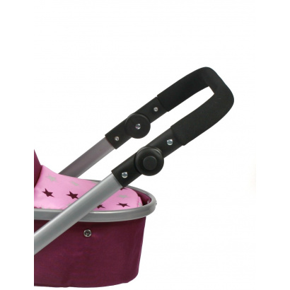 Kombi-Puppenwagen Mika Stars Brombeere