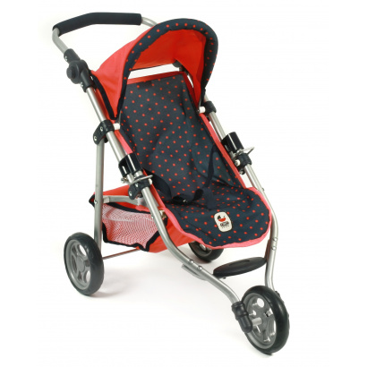 Jogging-Buggy Lola Dots Koralle