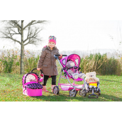 Ziehwagen Skipper Jeans pink