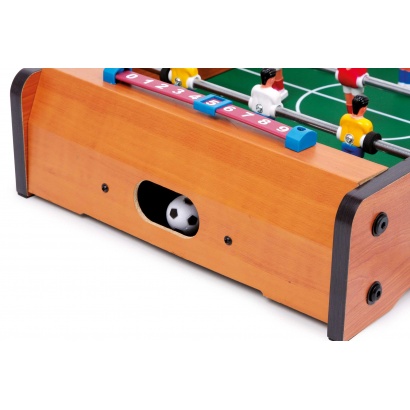 Tischfußball aus Holz