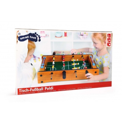 Tischfußball aus Holz