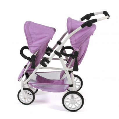 Tandem-Sportwagen Vario Melange Flieder