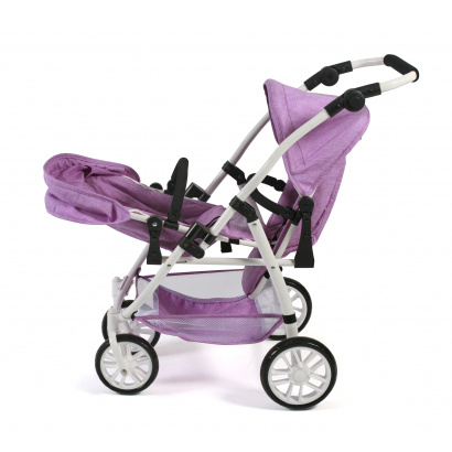 Tandem-Sportwagen Vario Melange Flieder