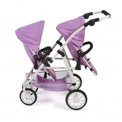 Tandem-Sportwagen Vario Melange Flieder