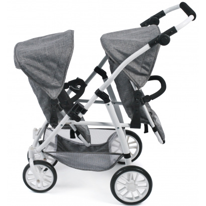 Tandem-Sportwagen Vario Jeans grey