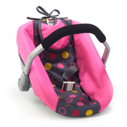 Puppen-Autositz Funny Pink