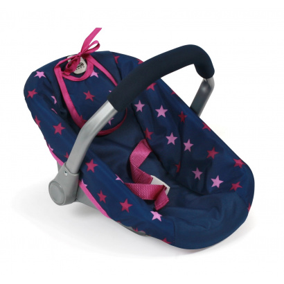 Puppen-Autositz Stars marine