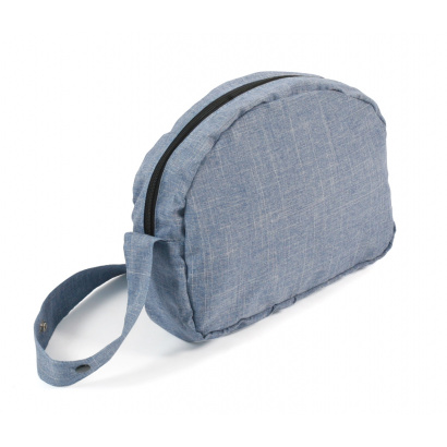 Puppen-Wickeltasche Jeans blue