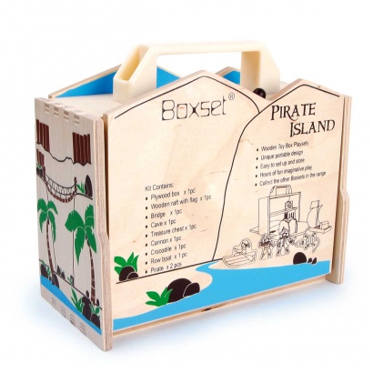 Pirateninsel im Koffer