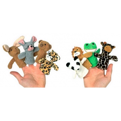 Fingerpuppen „Tiere“ Giraffe
