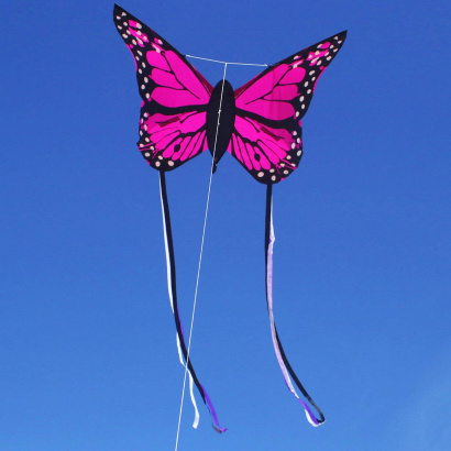 wolkenstuermer_kinderdrachen_bella_schmetterling_pink_strand
